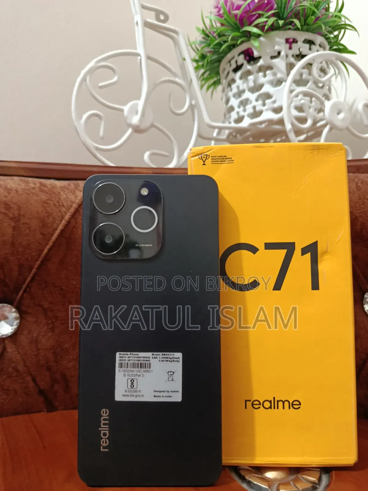 Realme C71 128 GB Black