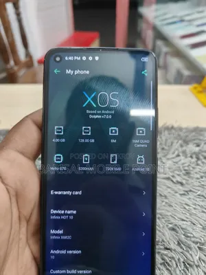 Infinix Hot 10 128 GB Black