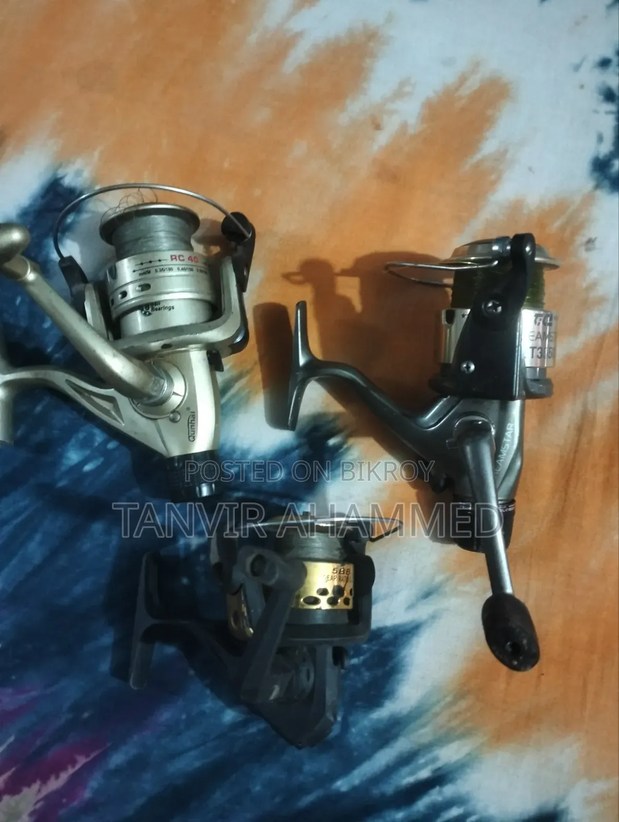 Fishing Rod Ful Set 3 Pis
