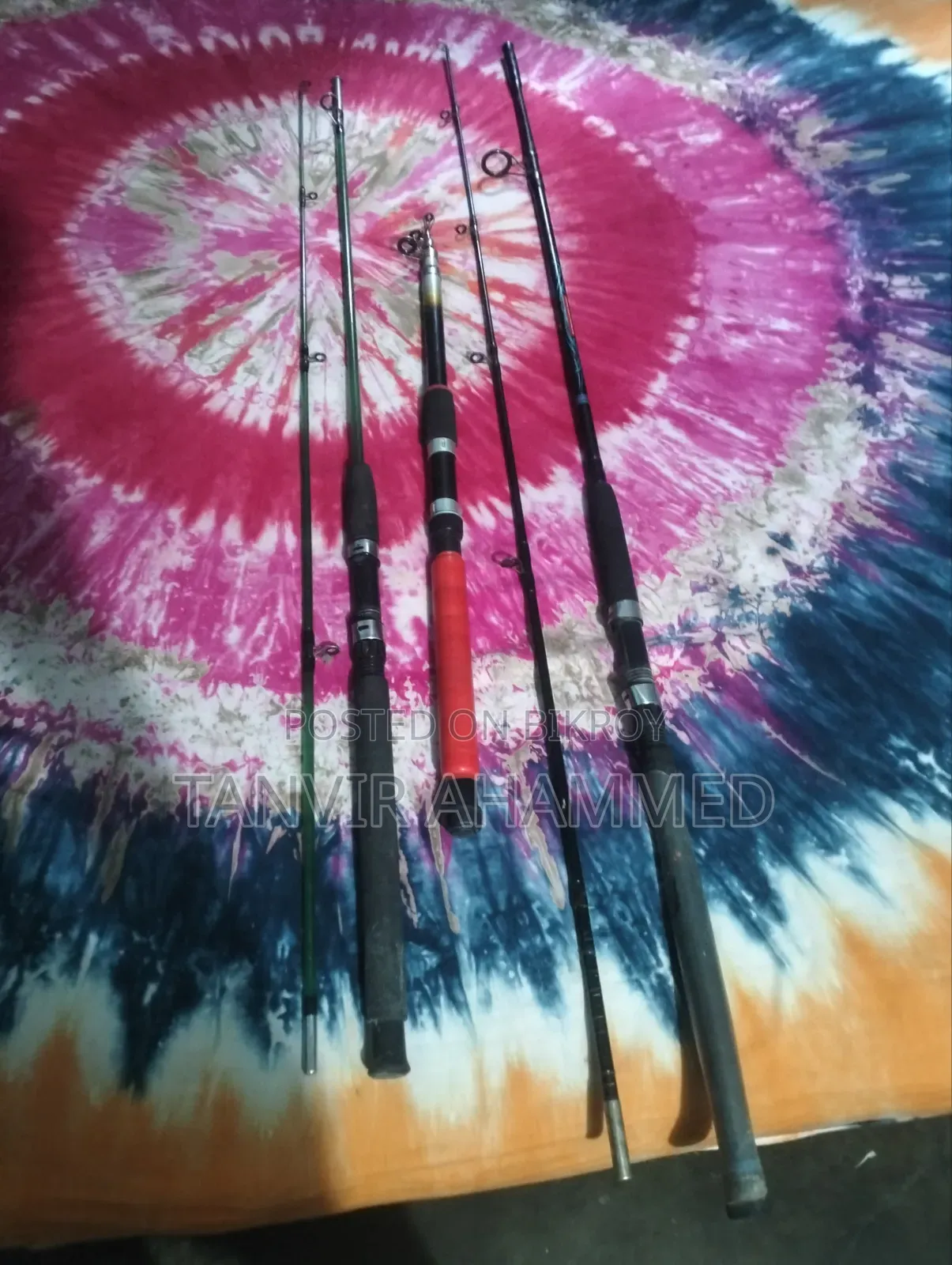 Fishing Rod Ful Set 3 Pis