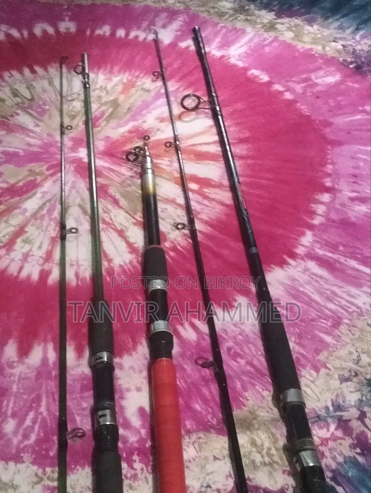 Fishing Rod Ful Set 3 Pis