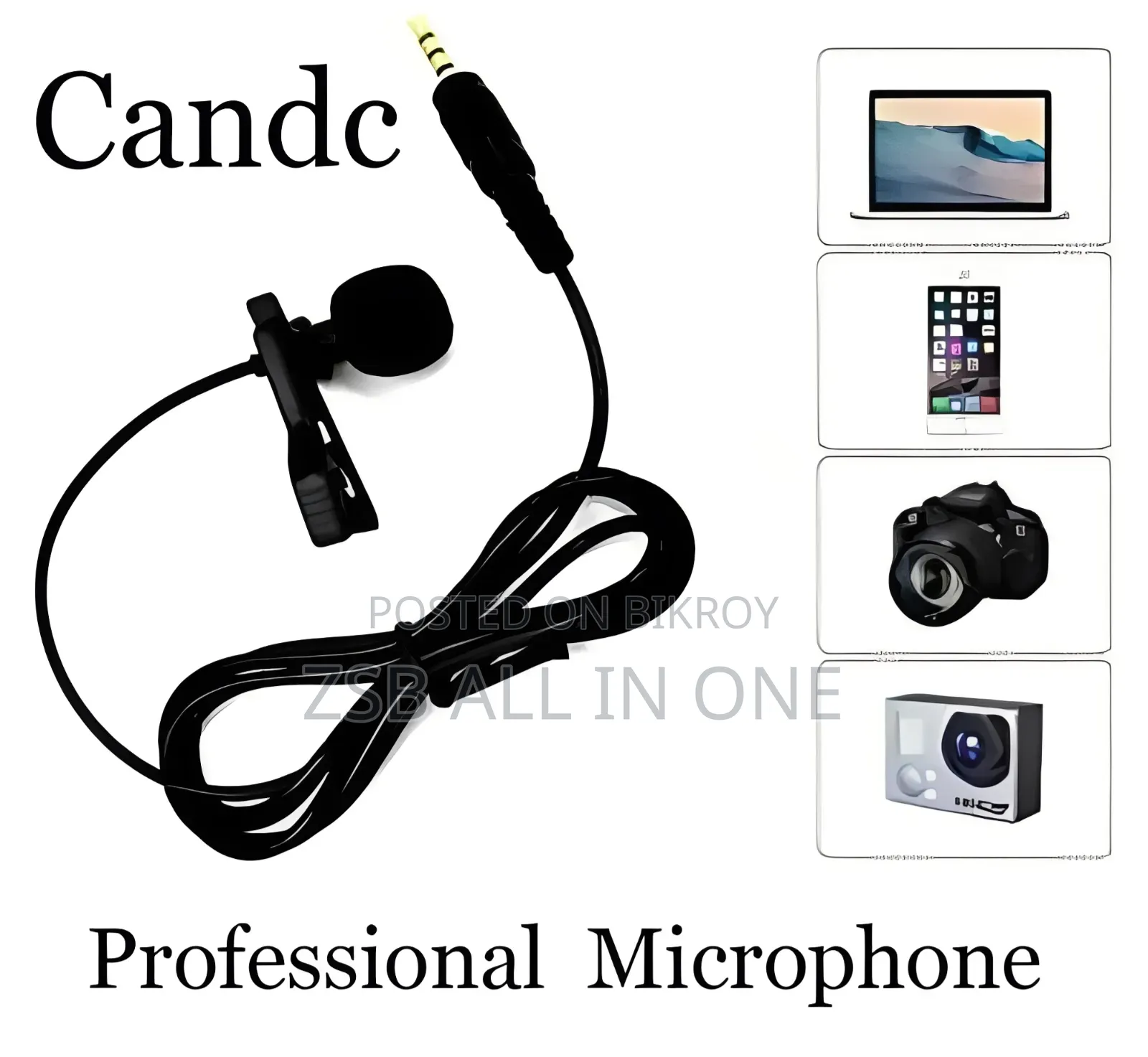 Candc U1 Microphone Proffessional Lavalier Microphone