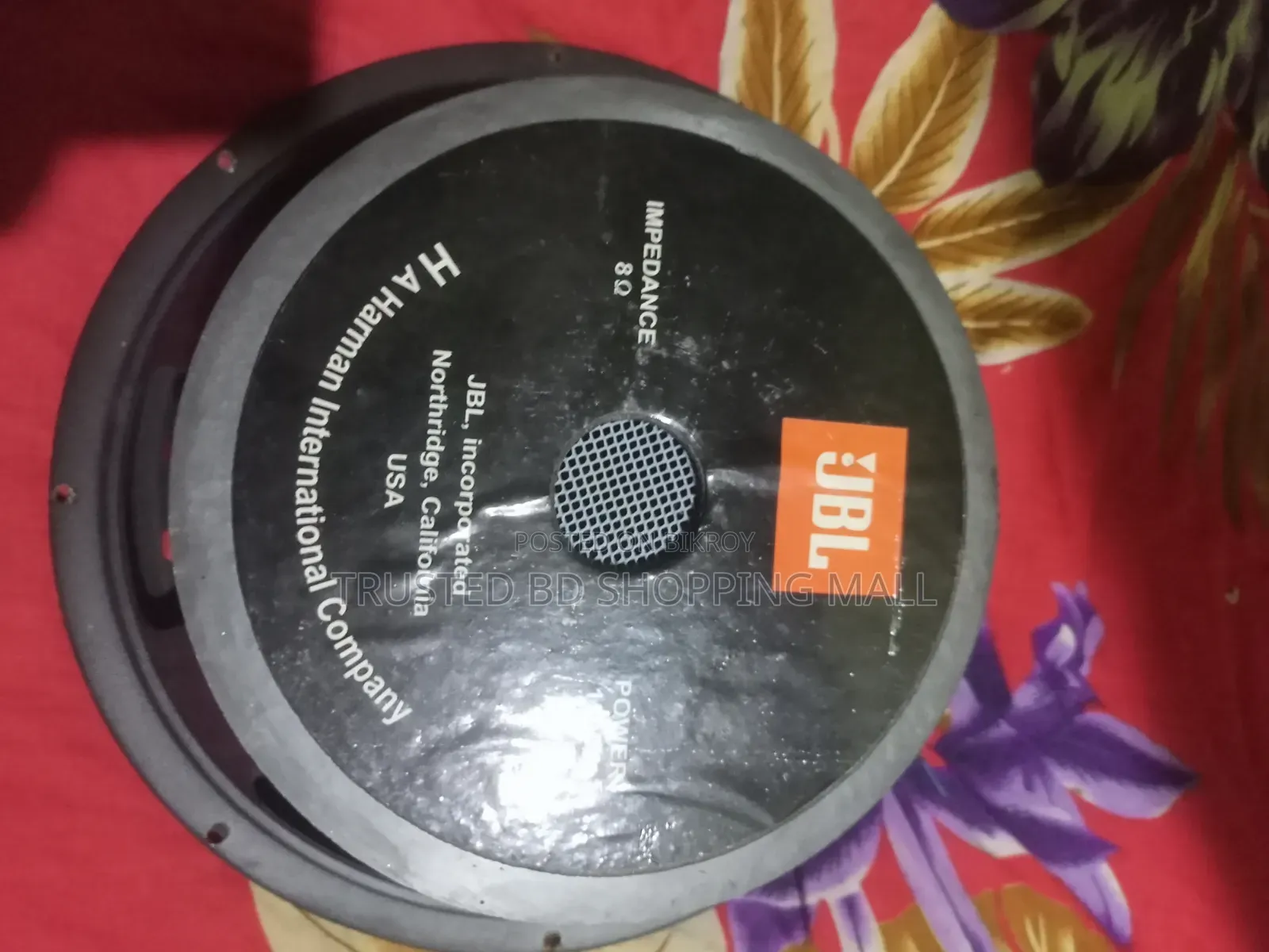 🔊 ১৫০০ ওয়াট ১২ ইঞ্চি JBL স্পিকার বিক্রি হবে (ফ্রেশ)