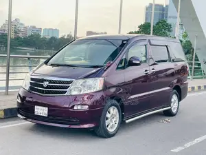 New Toyota Alphard 2005 Maroon