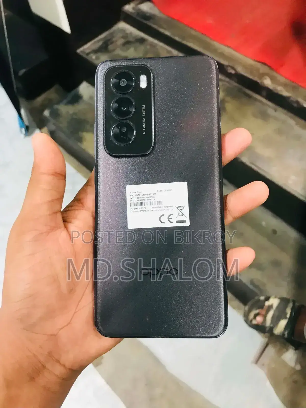 Oppo Reno12 F 5G 512 GB Black