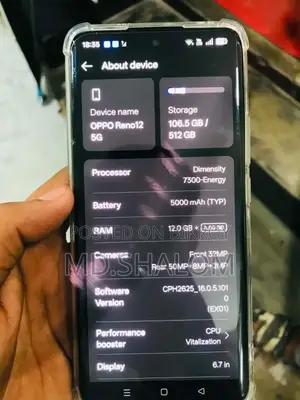 Oppo Reno12 F 5G 512 GB Black
