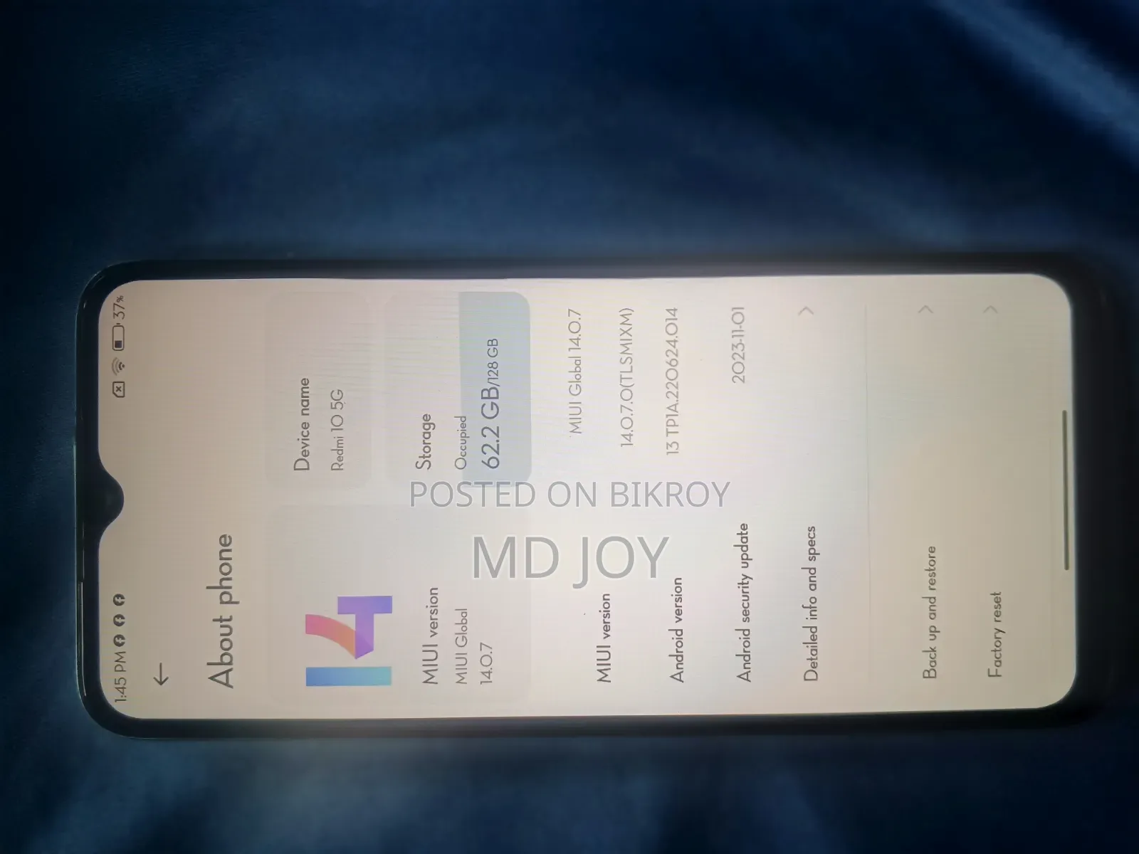 Xiaomi Redmi 10 128 GB Blue
