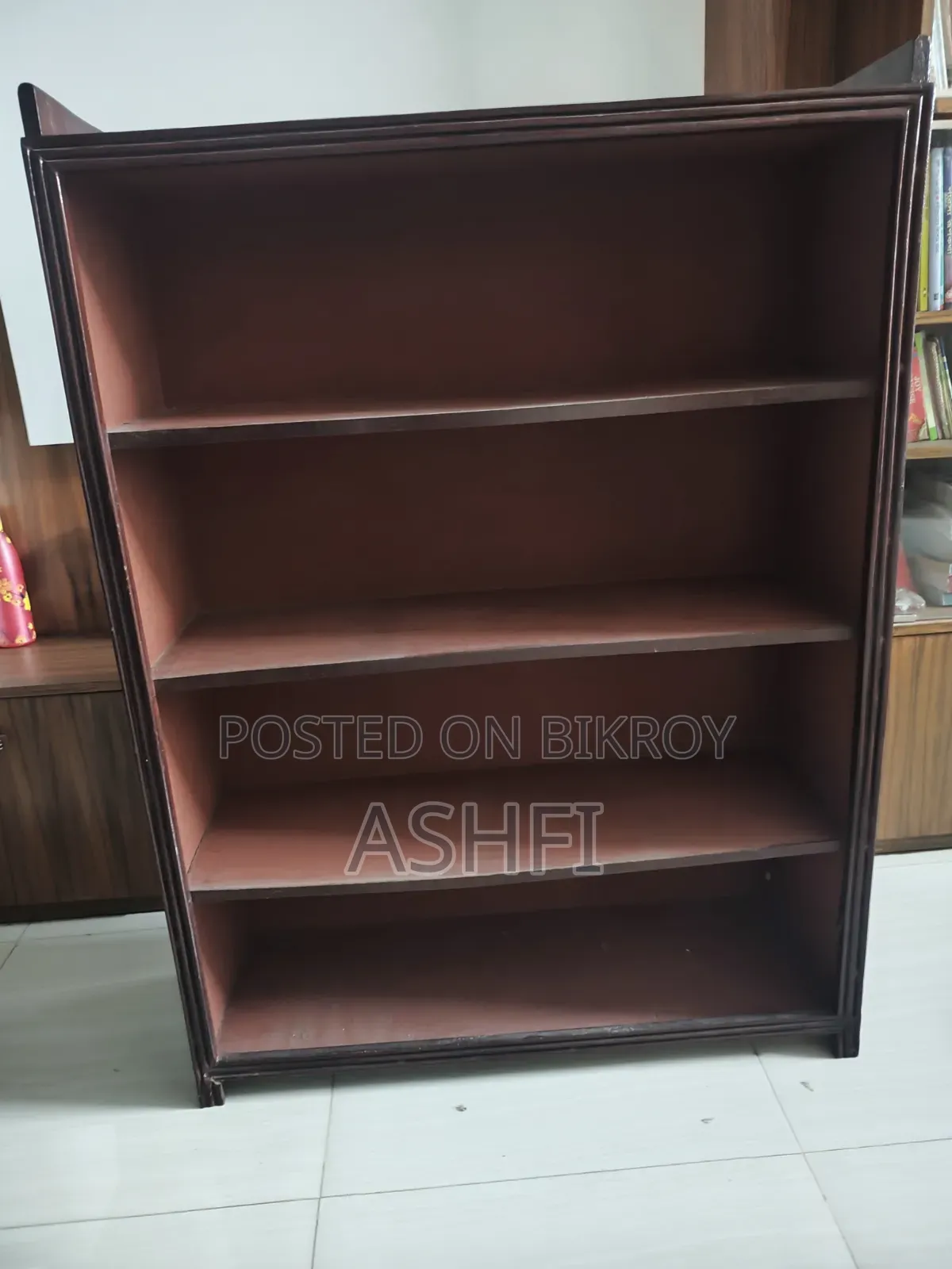 Wooden Bookshelf