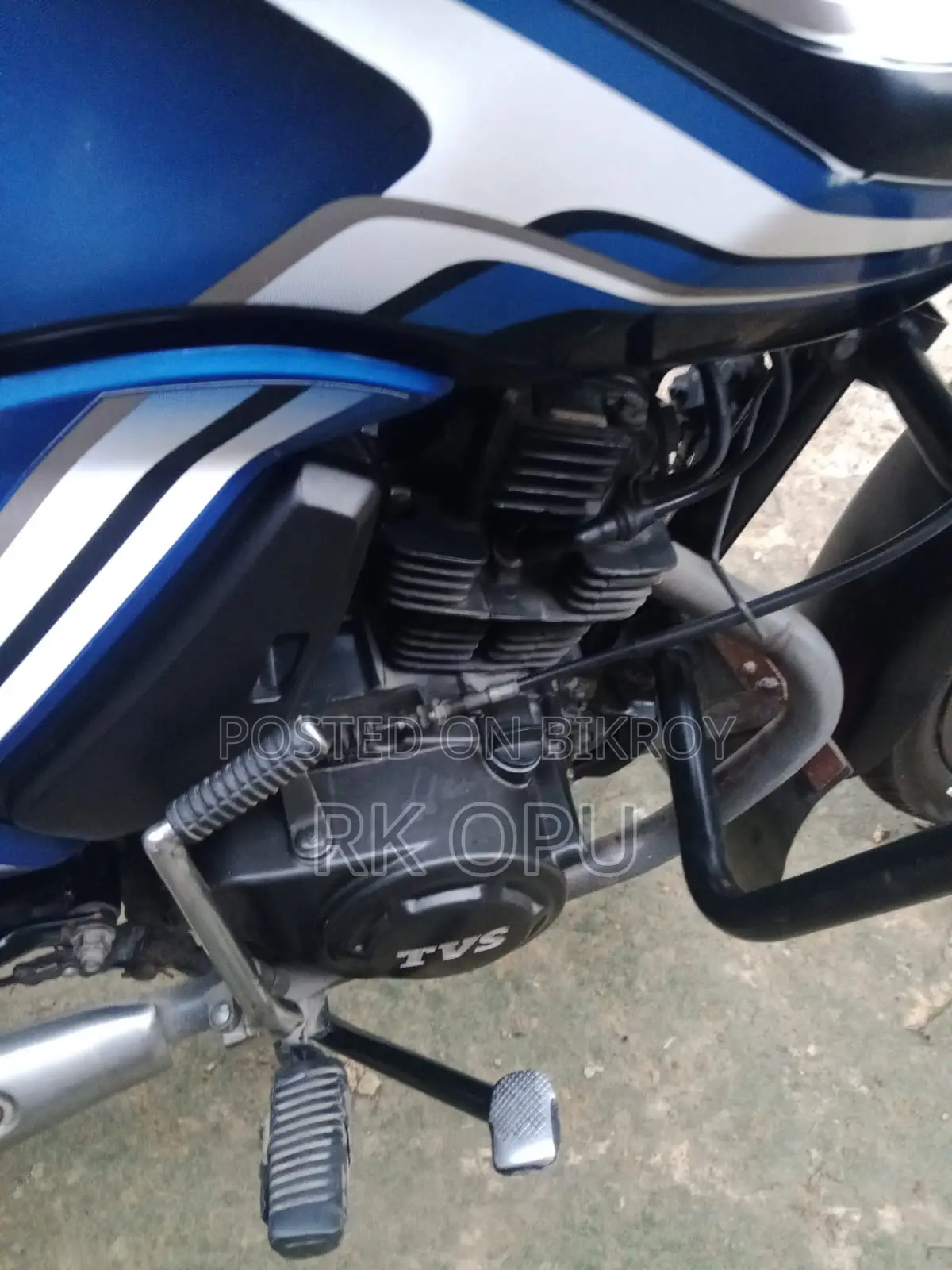 TVS Metro Plus 2021 Blue