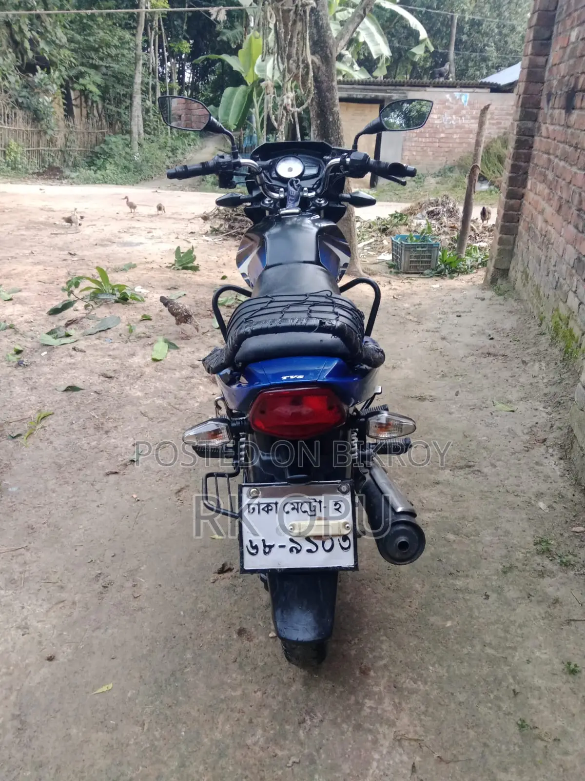 TVS Metro Plus 2021 Blue