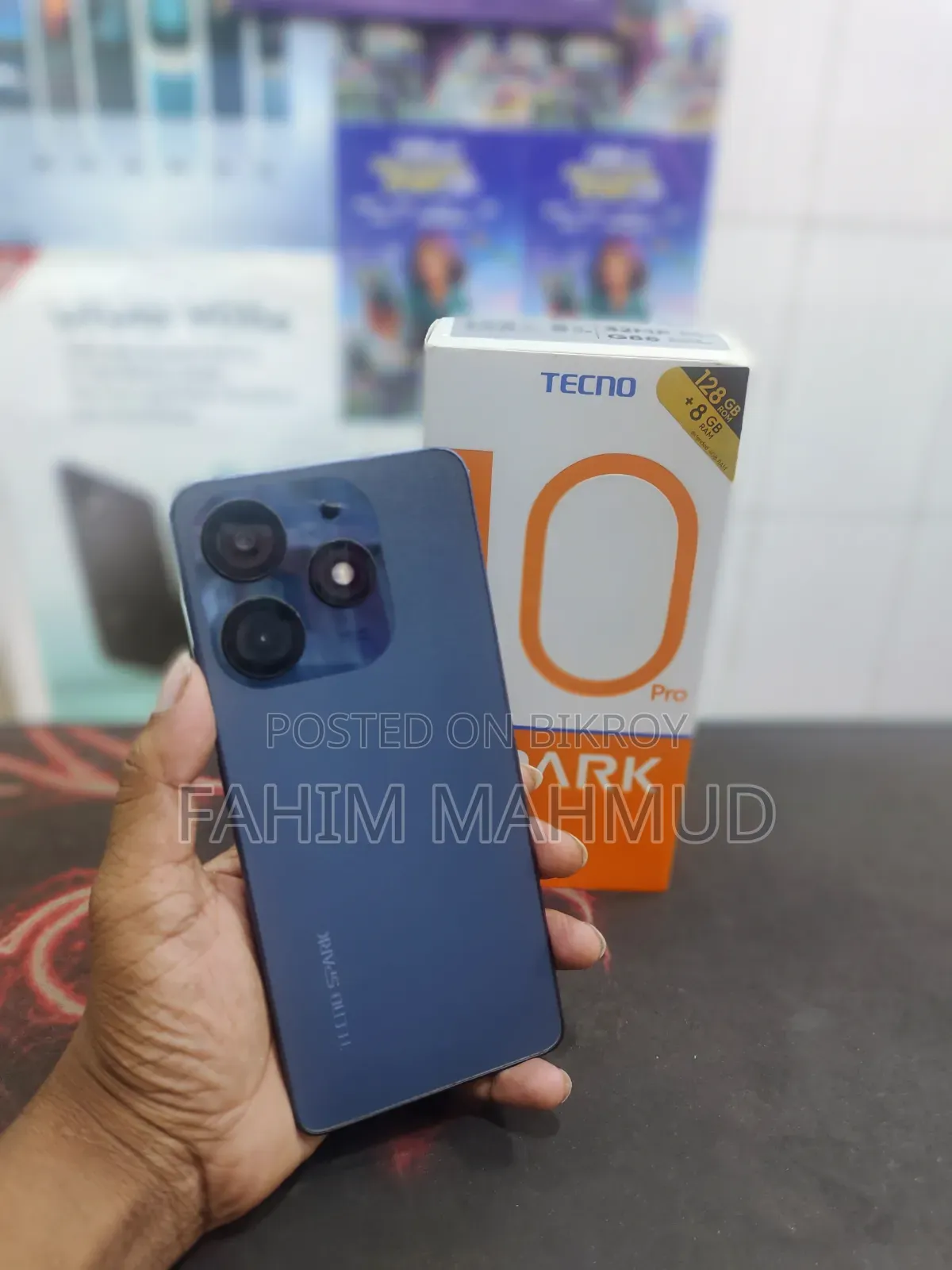 Tecno Spark 10 Pro 128 GB Blue