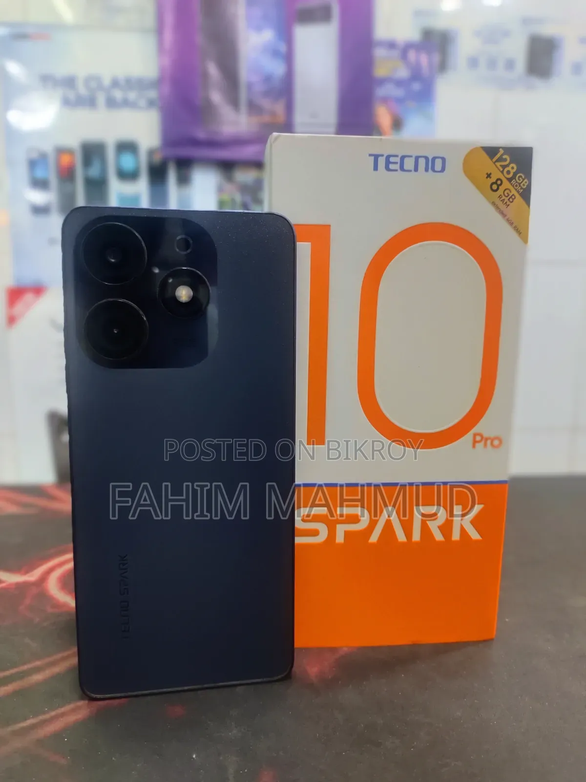 Tecno Spark 10 Pro 128 GB Blue