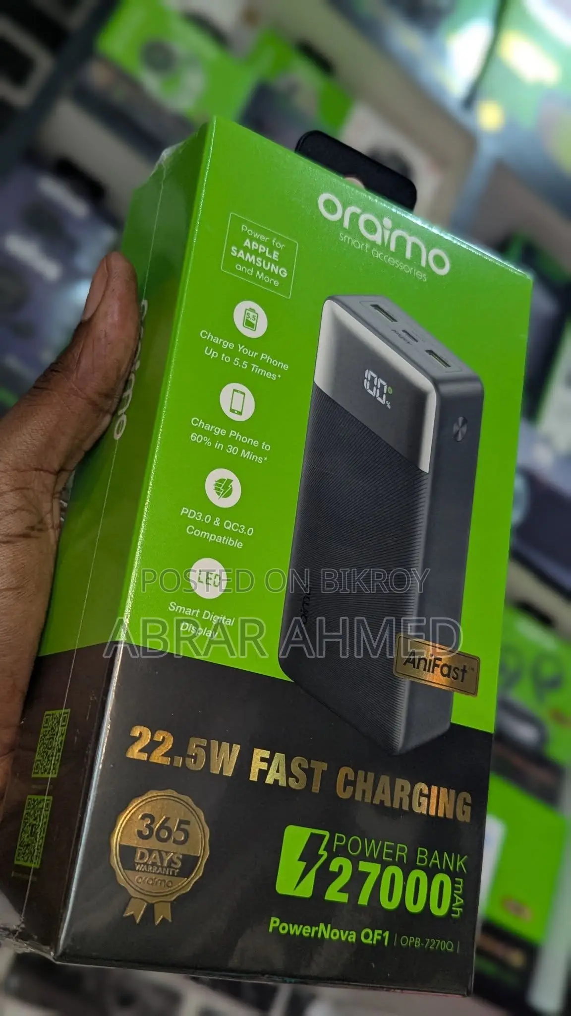 Oraimo 20000Mah Powerbank