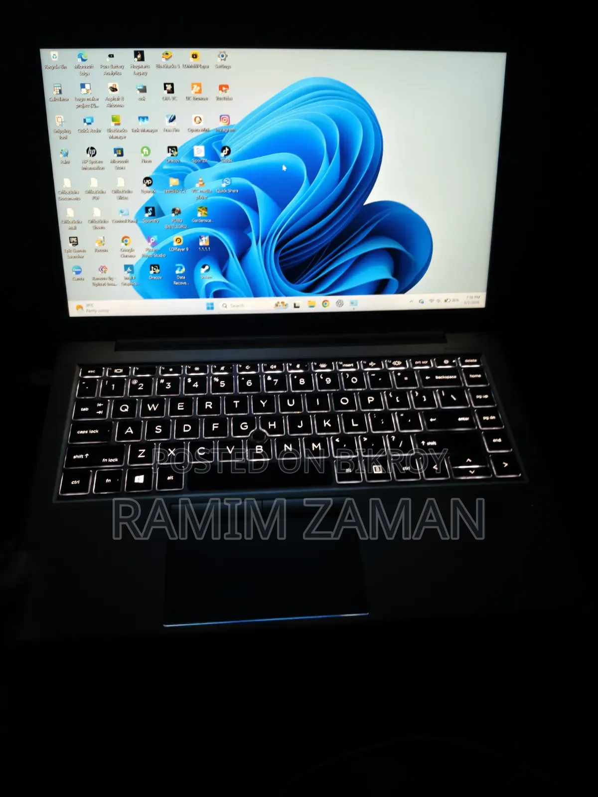 Laptop HP EliteBook 840 G7 16GB Intel Core i5 SSD 512GB