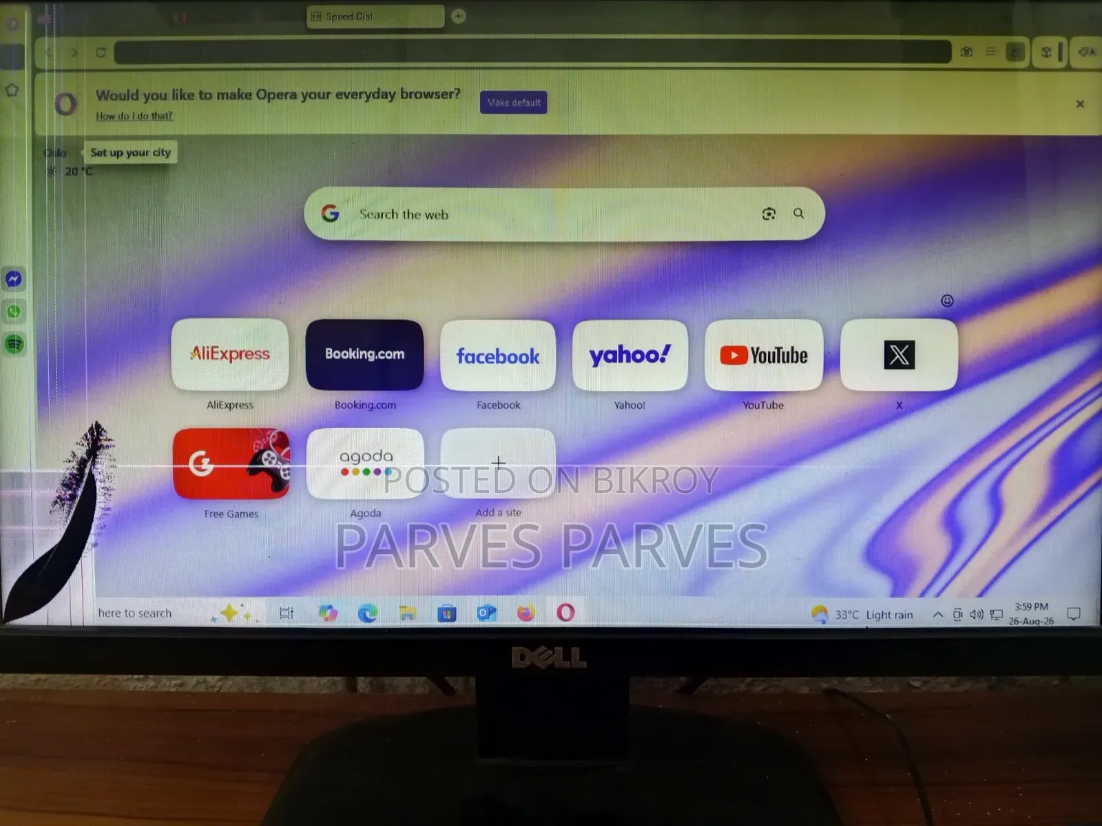 Dell 19 Inch Monitor (Spot & Mark)