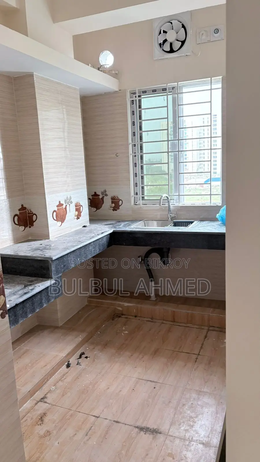Furnished 3-bedroom Apartment in Nil Padma, Mirpur for rent