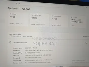 Laptop HP Pavilion x360 16GB Intel Core i5 SSD 512GB