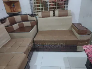 কর্ণার সহ ৫ পিসের সোফা