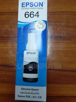 Epson 664 Original Ink Bottle Set – Black, Cyan, Magenta & Yellow (G)