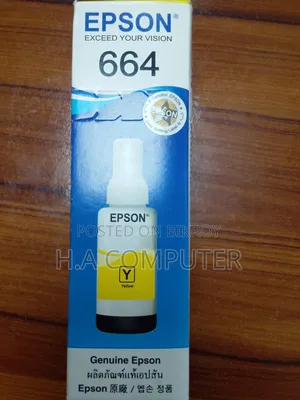 Epson 664 Original Ink Bottle Set – Black, Cyan, Magenta & Yellow (G)