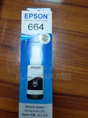 Epson 664 Original Ink Bottle Set – Black, Cyan, Magenta & Yellow (G)