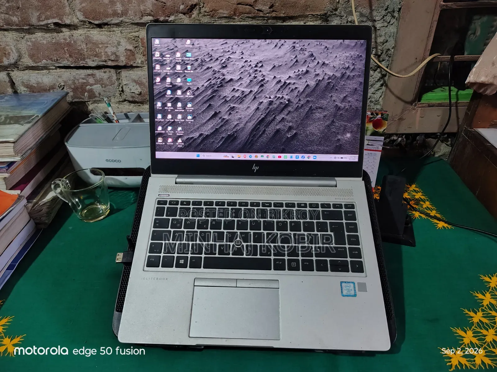Laptop HP EliteBook 840 G6 32GB Intel Core i5 SSD 512GB