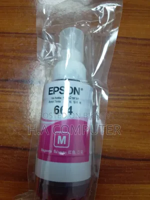Epson 664 Original Ink Bottle Set – Yellow, Magenta, Cyan & Black