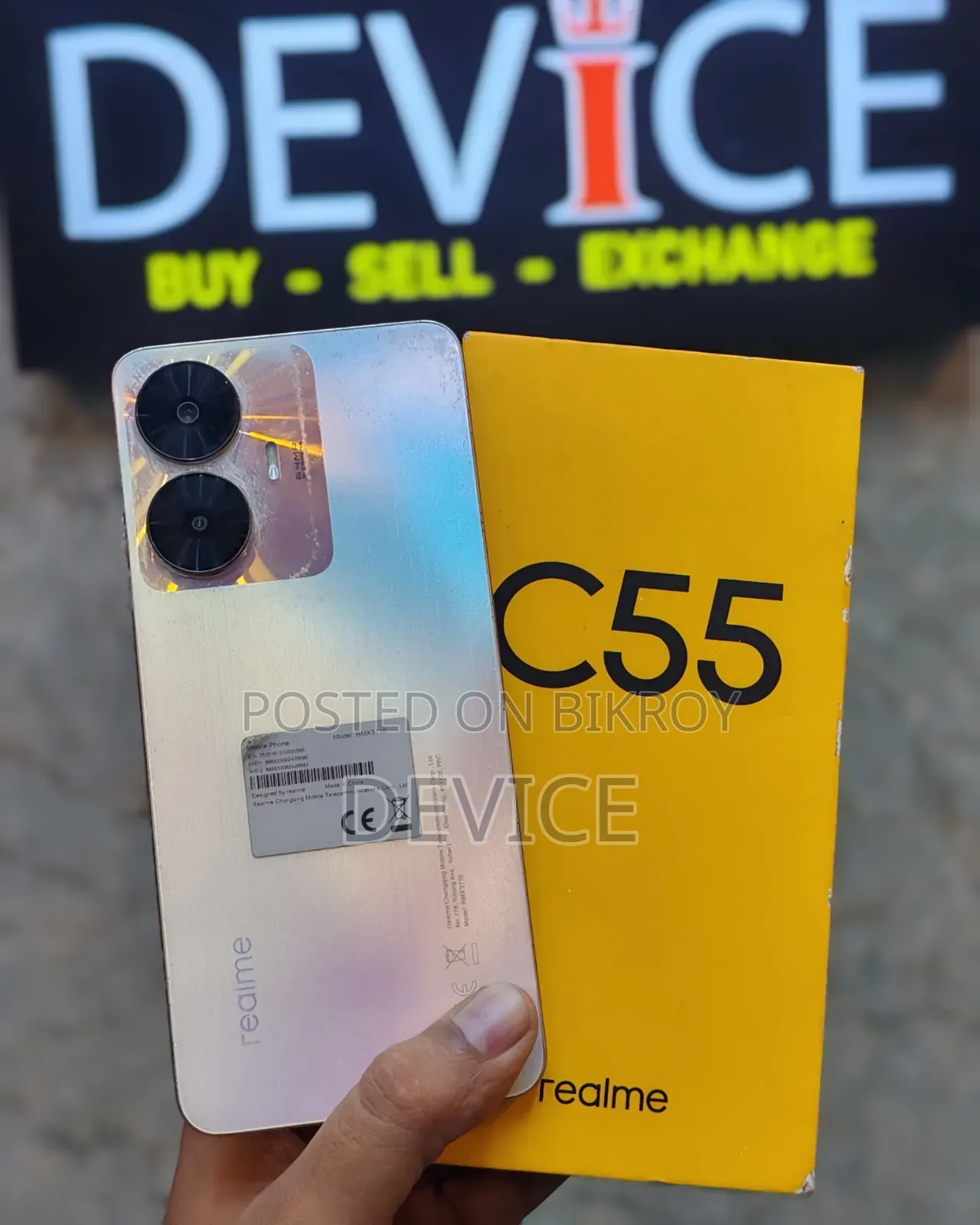 Realme C55 128 GB Rose Gold