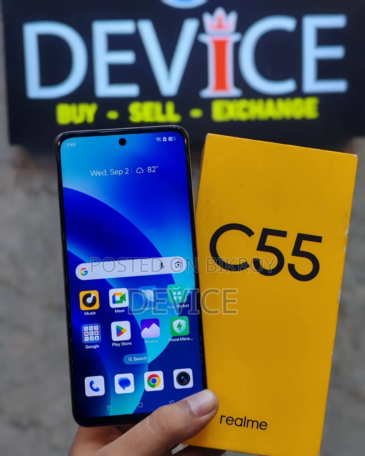 Realme C55 128 GB Rose Gold