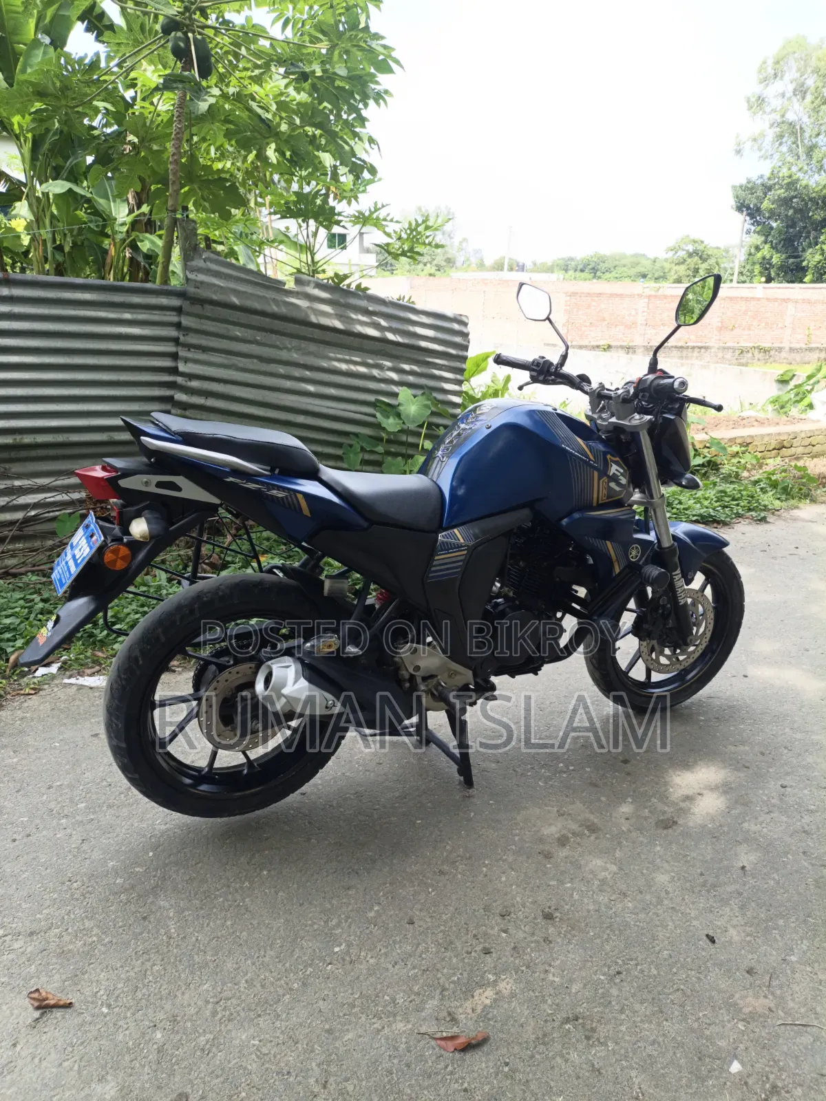 Yamaha FZ 2023 Blue