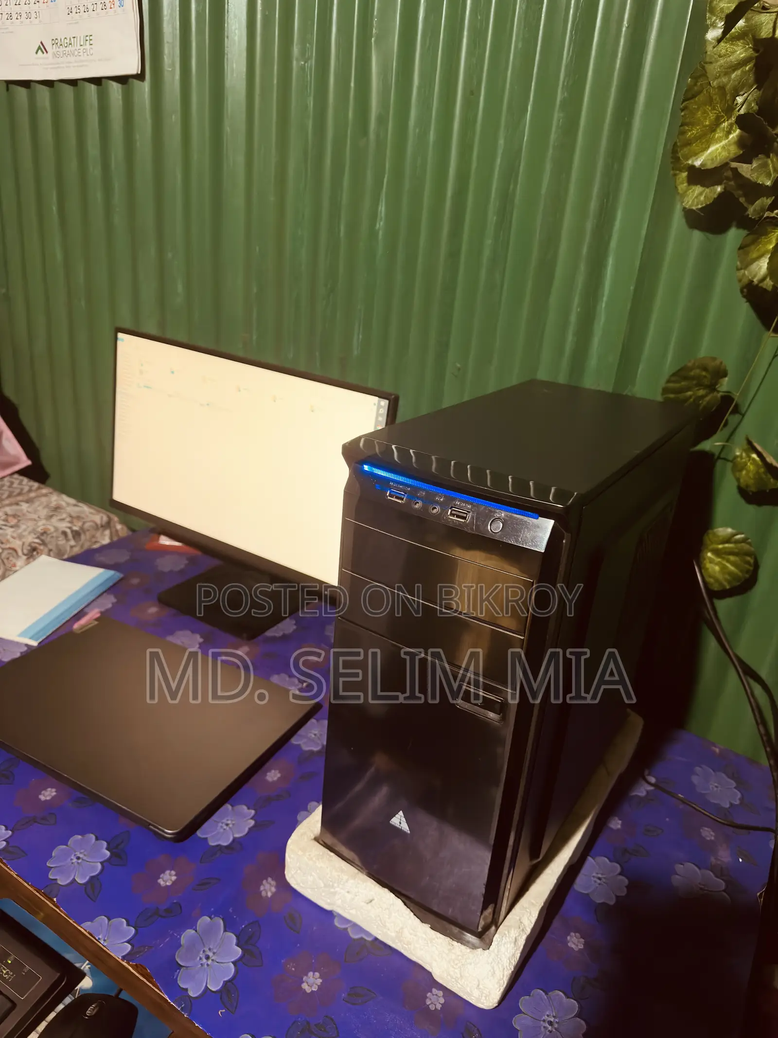 Desktop Computer 8GB Intel Core i5 SSHD+SSD 500GB