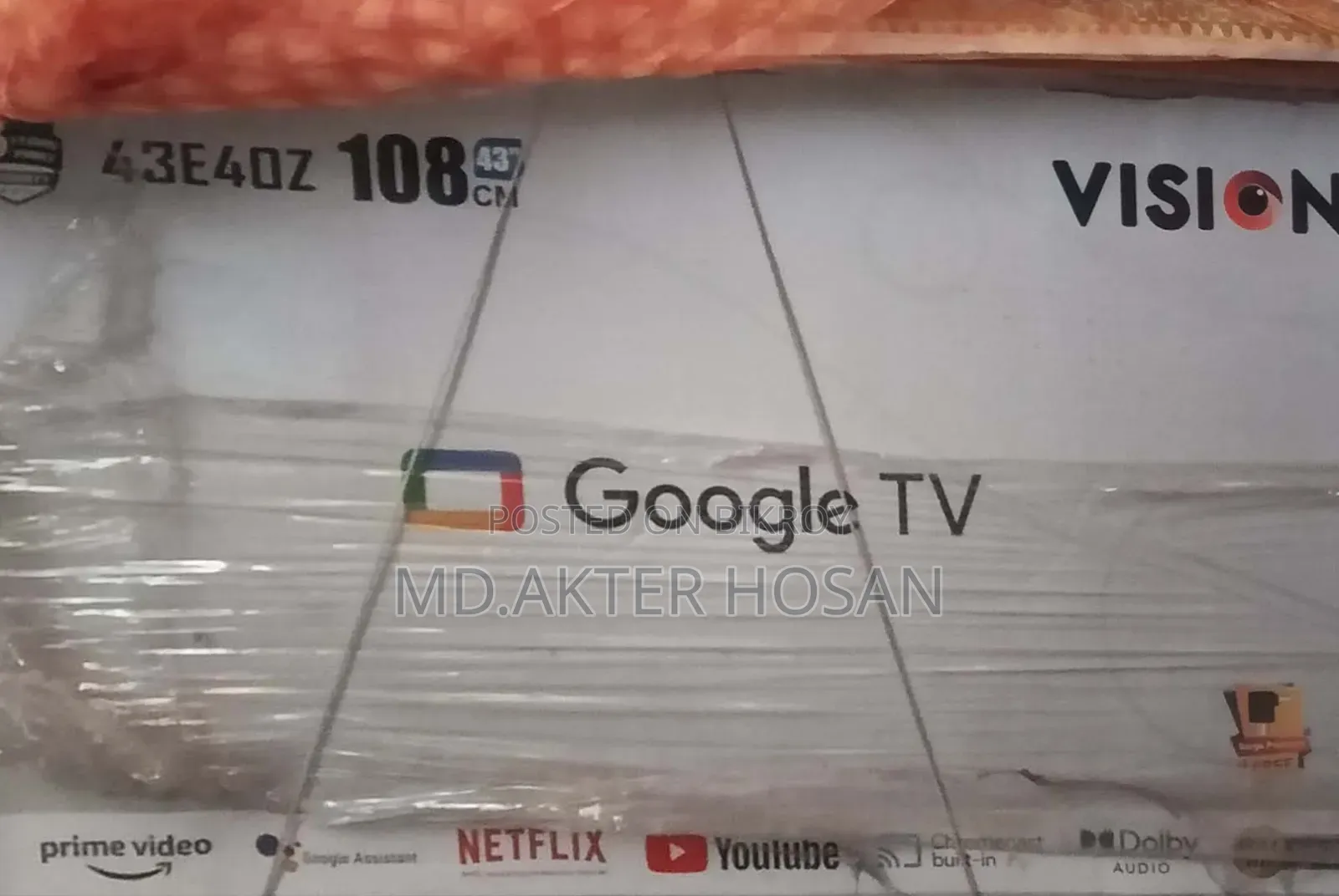 Vision Google 43inc TV Led