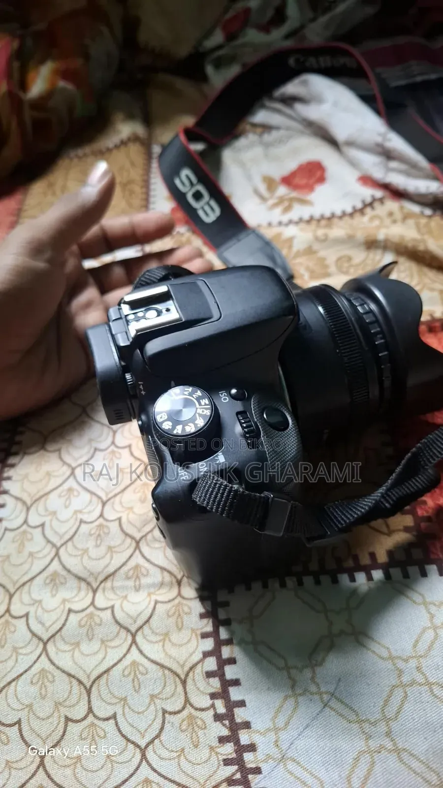 Canon 100D. 55 Mm STM Prime Lance