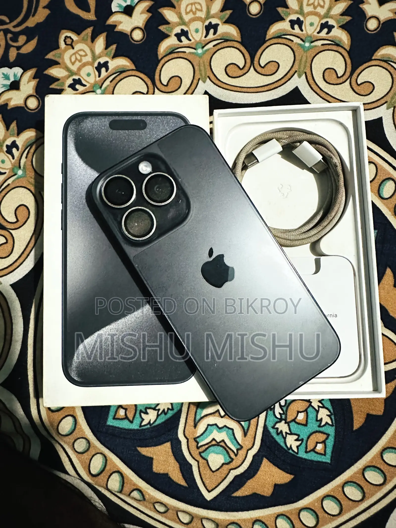 Apple iPhone 15 Pro 128 GB Black
