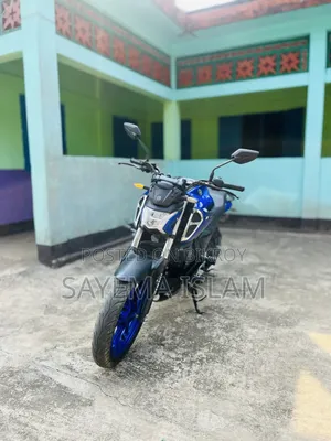 New Yamaha FZS V4 2025 Blue