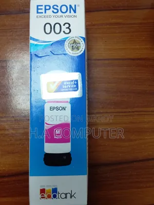 Epson 003 Ink Bottle Set – Black, Cyan, Magenta & Yellow