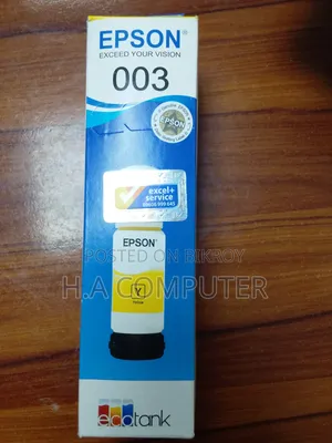 Epson 003 Ink Bottle Set – Black, Cyan, Magenta & Yellow