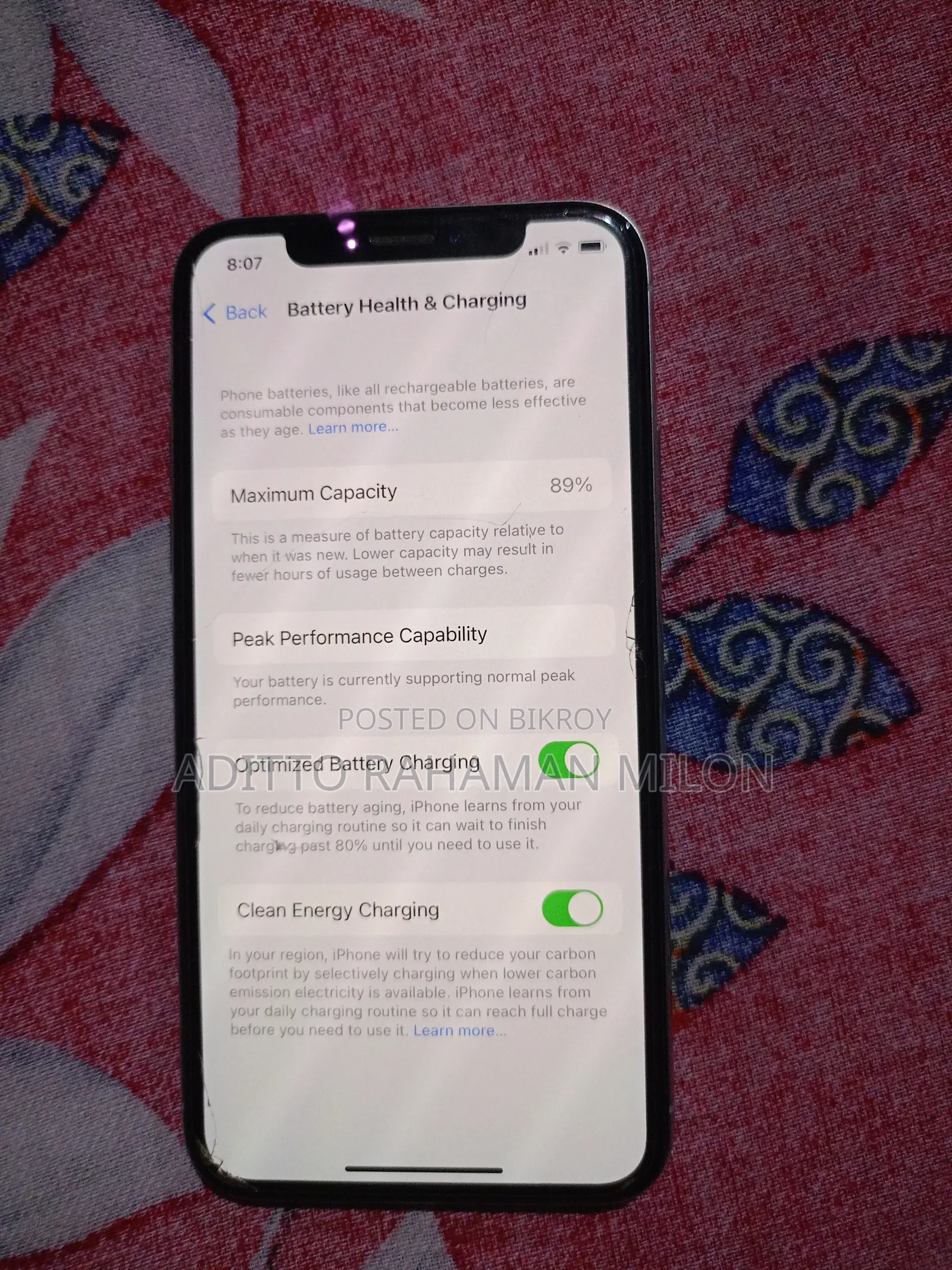 Apple iPhone X 64 GB White