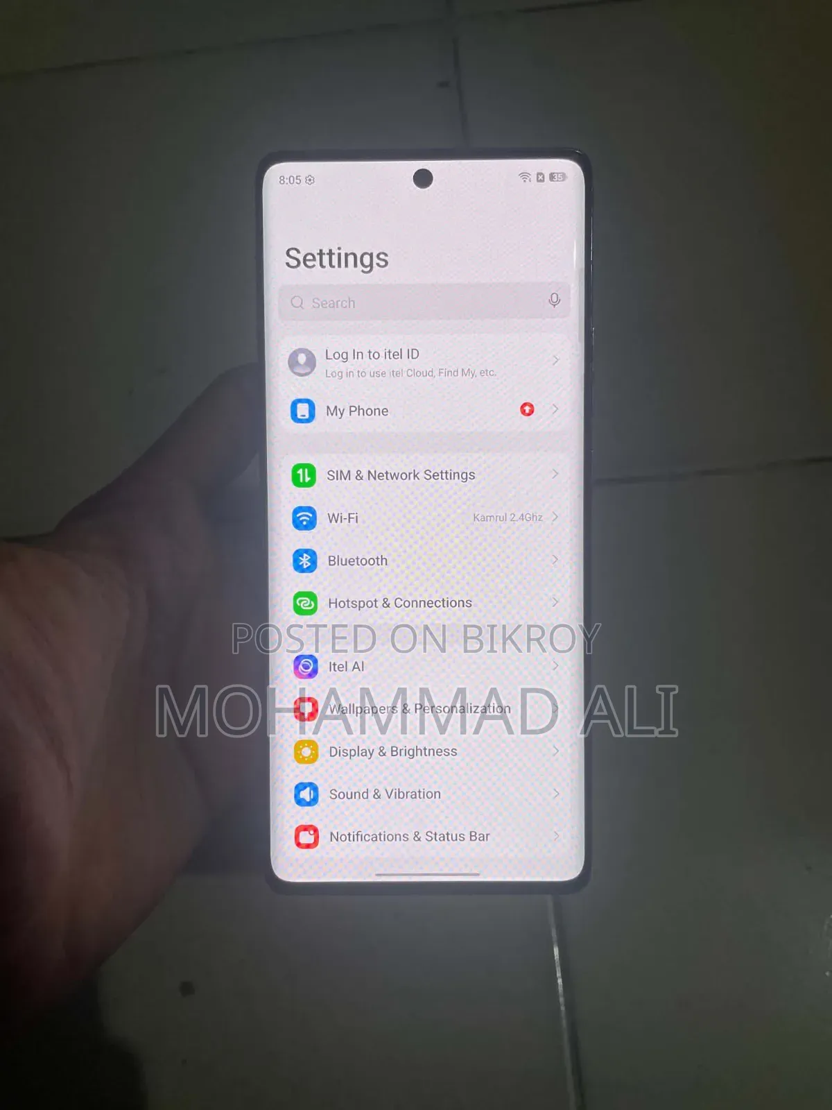 Itel S25 Ultra 256 GB Black