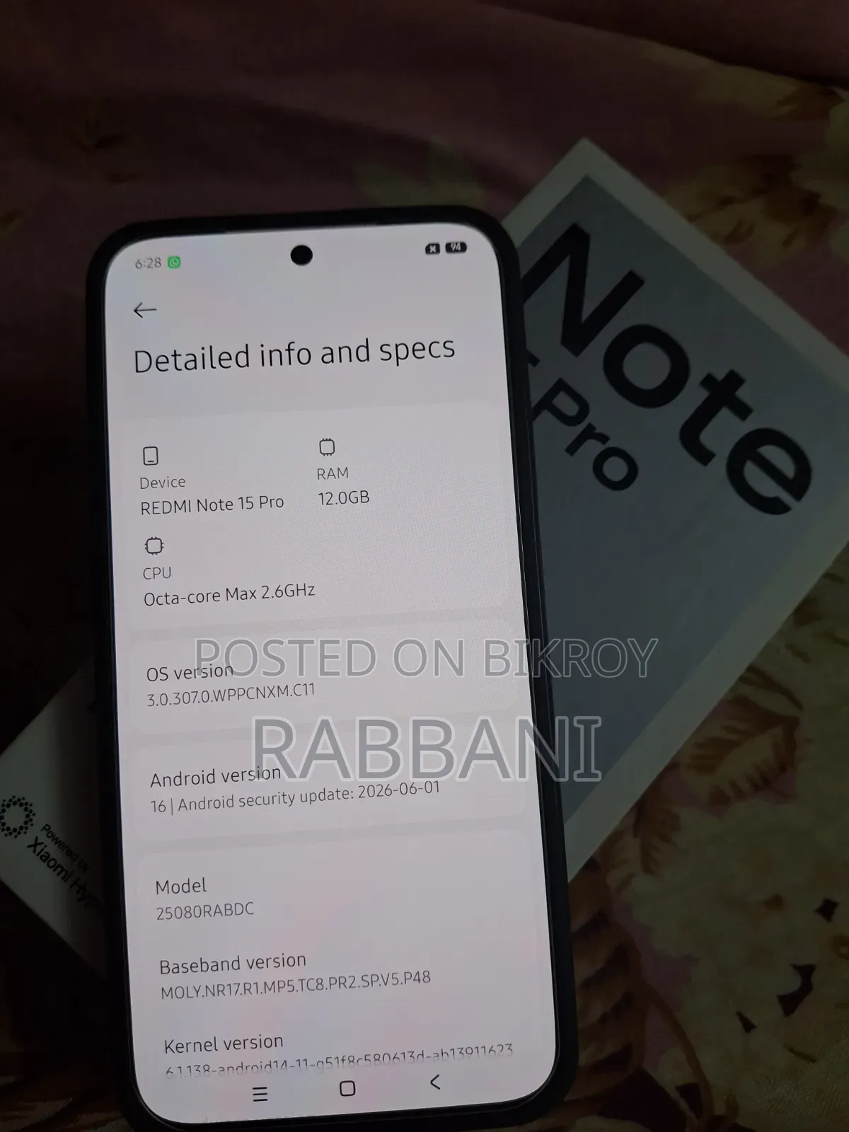 Xiaomi 15 Pro 256 GB Black