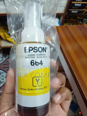 Epson 664 Yellow Ink Bottle
