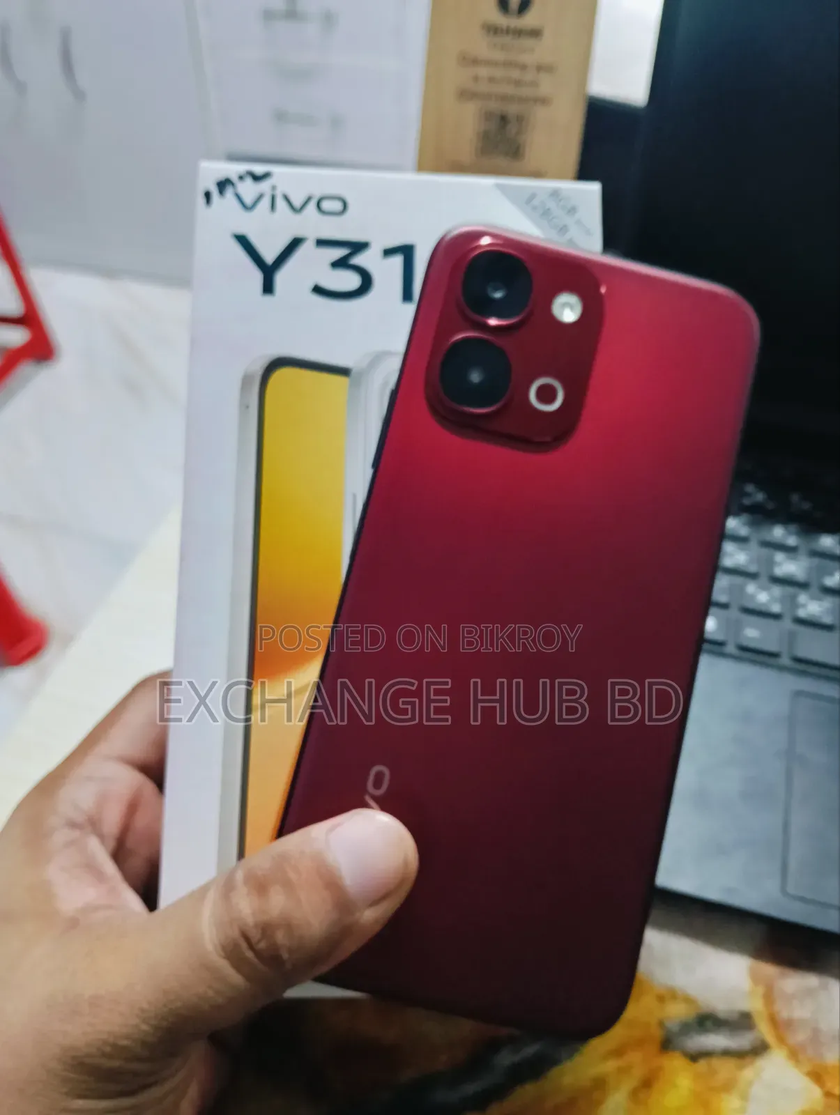 Vivo Y31d 128 GB Red