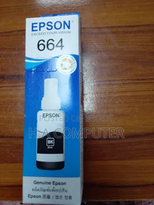 Genuine Epson 664 Black Ink Bottle (BK)