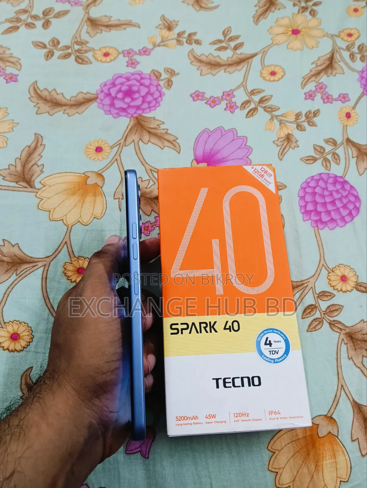 Tecno Spark 40 128 GB Blue