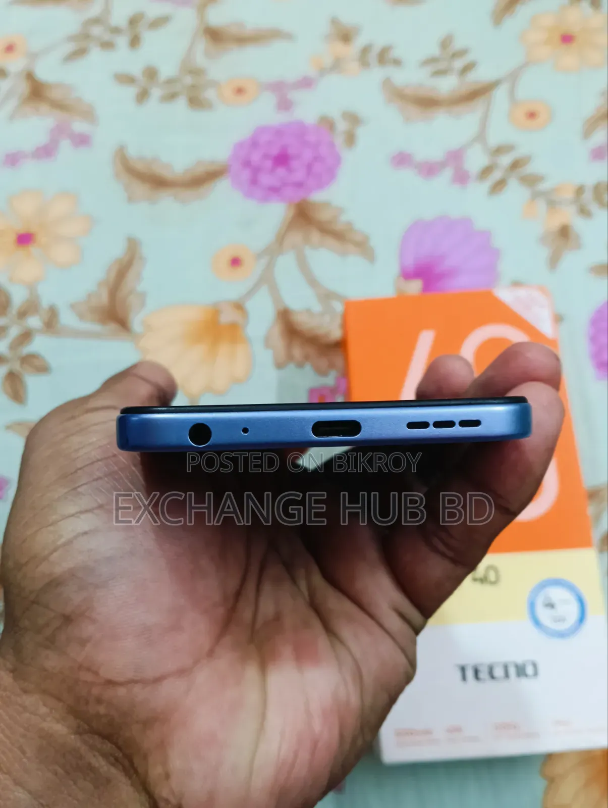Tecno Spark 40 128 GB Blue