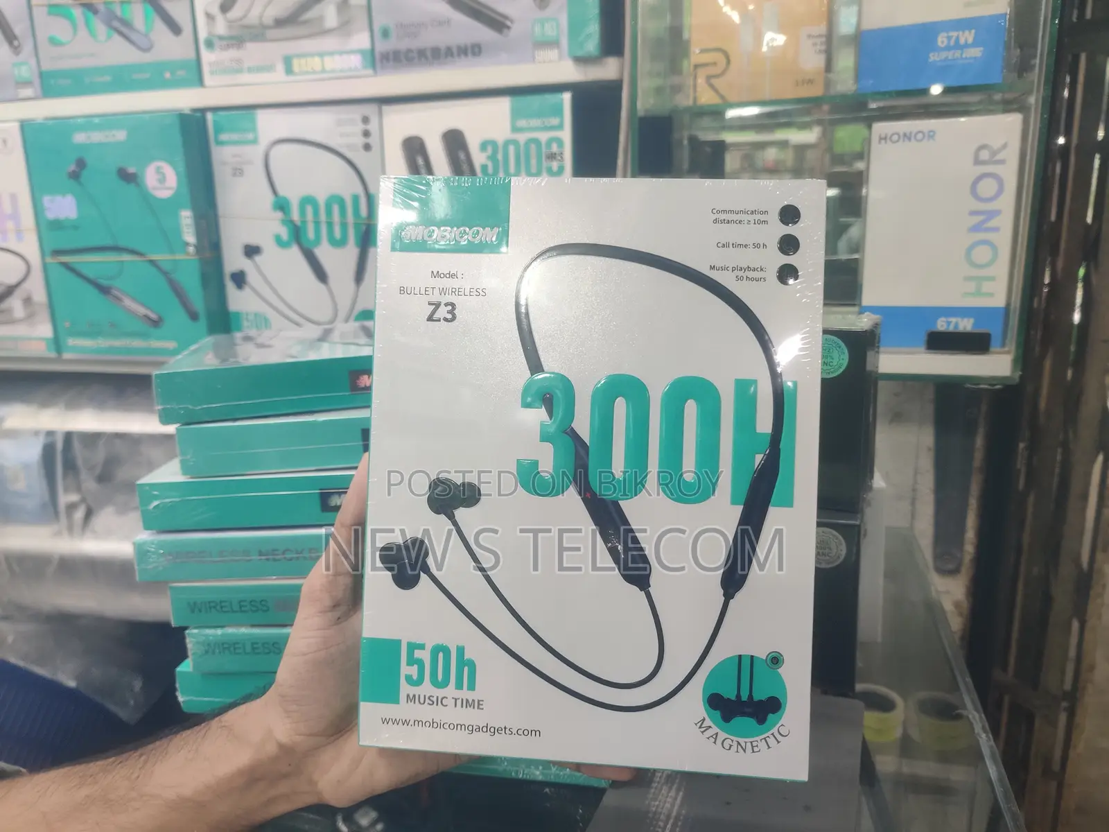 Mobicom Neckband Wireless Bluetooth Headphone