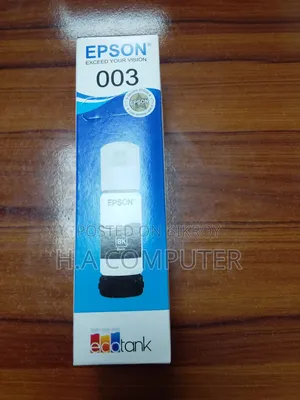 Epson 003 Black (BK) EcoTank Printer Ink Bottle