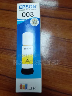 Epson 003 Black (BK) EcoTank Printer Ink Bottle