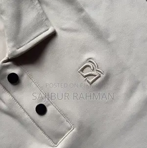 Drop Shoulder Polo T Shirt