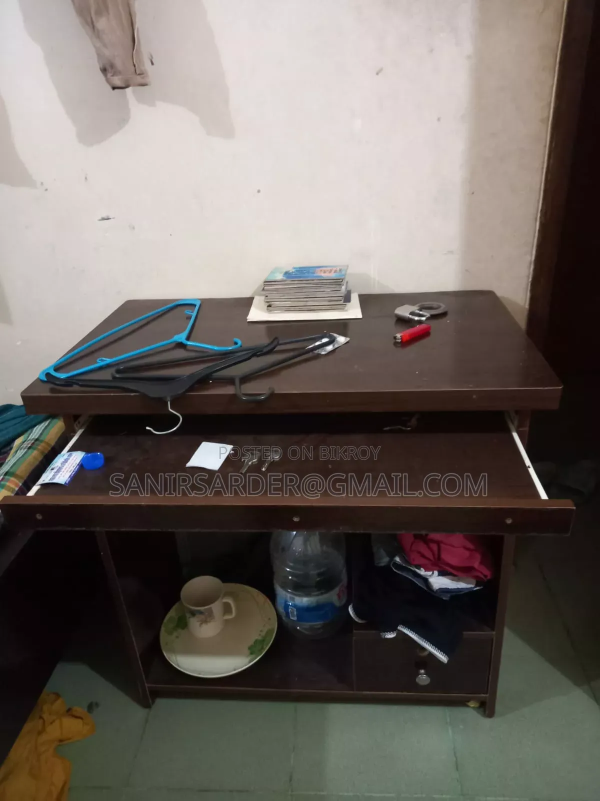 Single Bed and Computer Table for Sale